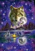 Schmidt 58233 - Wolf im Mondlicht, 1000 Teile, Puzzle Schmidt 58233 - Wolf im Mondlicht, 1000 Teile, Puzzle