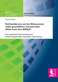 Einflussfaktoren auf den Bilanzansatz selbst geschaffener immaterieller Güter nach dem BilMoG - Moser, Torsten