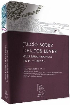 Juicio sobre delitos leves : guía para abogados en el tribunal - Pérez del Valle, Felipe