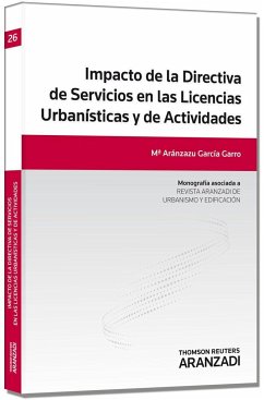 Impacto de la directiva de servicios en las licencias urbanísticas y de actividades - García Garro, María Aránzazu