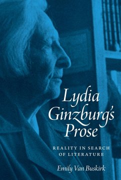 Cover Lydia Ginzburg's Prose (eBook, ePUB)