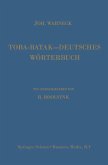 Toba-Batak-Deutsches Wörterbuch (eBook, PDF)