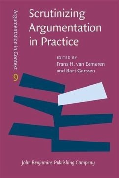 Scrutinizing Argumentation in Practice (eBook, PDF)