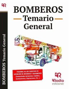 Bomberos. Temario general - Claros Wandosell, César Javier