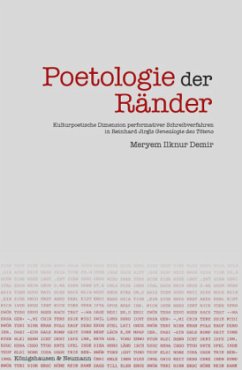 Poetologie der Ränder - Demir, Meryem Ilknur