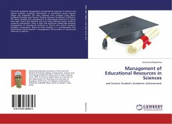 Management of Educational Resources in Sciences
