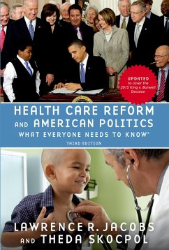 Health Care Reform and American Politics (eBook, PDF) - Jacobs, Lawrence; Skocpol, Theda