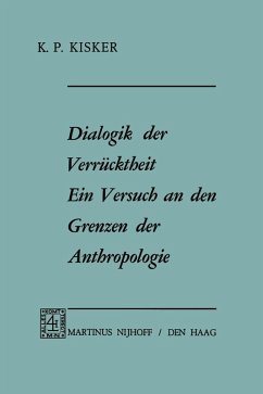 Cover Dialogik der Verrücktheit ein Versuch an den Grenzen der Anthropologie (eBook, PDF)