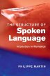 Structure of Spoken Language (eBook,... - Bild 1