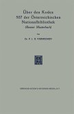 Über den Kodex 507 der Österreichischen Nationalbibliothek (eBook, PDF)