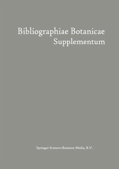 Bibliographiae Botanicae Supplementum (eBook, PDF) - Junk, Wilhelm