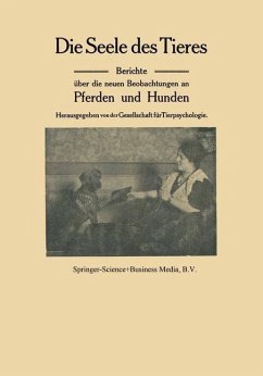 Die Seele des Tieres (eBook, PDF) - Loparo, Kenneth A.; Ziegler, H. E.