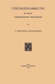Uebungensammlung zu einer Geometrischen Propädeuse (eBook, PDF)