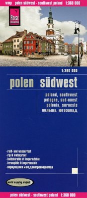 Reise Know-How Landkarte Polen, Südwest (1:360.000)