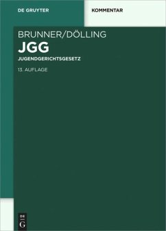 Jugendgerichtsgesetz - Brunner, Rudolf;Dölling, Dieter