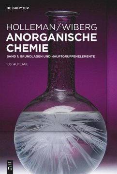 Anorganische Chemie 1 - Grundlagen und Hauptgruppenelemente - Wiberg, Egon; Wiberg, Nils