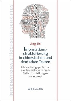 Informationsstrukturierung in chinesischen und deutschen Texten - Jin, Jing