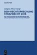 BGH-Rechtsprechung Strafrecht 2016 - Bild 1