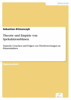 Theorie und Empirie von Spekulationsblasen (eBook, PDF) - Klimonczyk, Sebastian