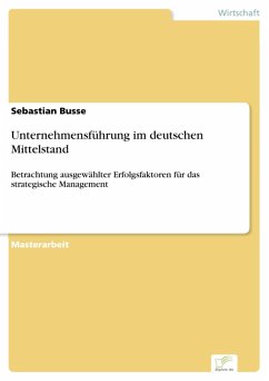Unternehmensführung im deutschen Mittelstand (eBook, PDF) - Busse, Sebastian
