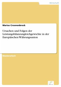 Ursachen und Folgen der Leistungsbilanzungleichgewichte in der Europäischen Währungsunion (eBook, PDF) - Croonenbrock, Marius