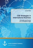 CSR Strategies in International Business. Concepts and theories for a competitive edge (eBook, PDF)