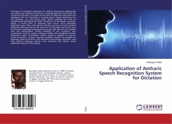 Application of Amharic Speech Recognition System for Dictation