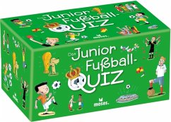 Moses MOS90233 - Das Junior Fußball Quiz, Kartenspiel, Wissensspiel