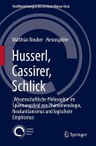 Husserl, Cassirer, Schlick