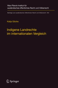Cover Indigene Landrechte im internationalen Vergleich