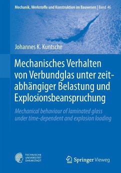 Mechanisches Verhalten von Verbundglas unter zeitabhängiger Belastung und Explosionsbeanspruchung - Kuntsche, Johannes K.