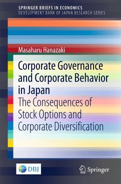 Corporate Governance and Corporate Behavior in Japan - Hanazaki, Masaharu