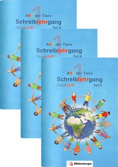 ABC der Tiere 1 - Schreiblehrgang Grundschrift, Teil A, B und C · Neubearbeitung - Kuhn, Klaus;Mrowka-Nienstedt, Kerstin