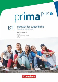 prima plus B1: Gesamtband - Arbeitsbuch mit CD-ROM - Rohrmann, Lutz