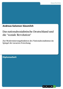 Das nationalsozialistische Deutschland und die &quote;soziale Revolution&quote;