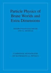 Particle Physics of Brane Worlds and Extra Dimensions - Raychaudhuri, Sreerup; Sridhar, K.