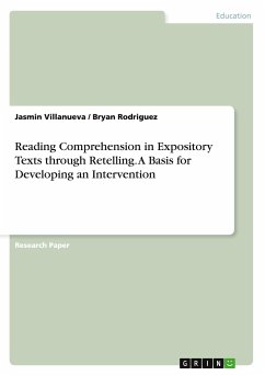 Reading Comprehension in Expository Texts through Retelling. A Basis for Developing an Intervention - Villanueva, Jasmin;Rodriguez, Bryan