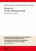 Sprache in der Wissenschaft