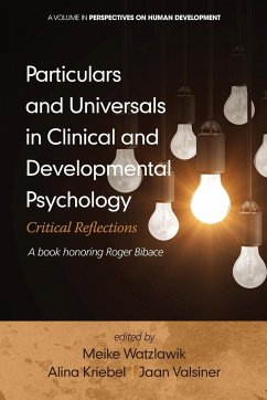 Particulars and Universals in Clinical and Developmental Psychology