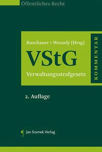 VStG - Raschauer, Nicolas und Wolfgang Wessely