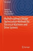 Multidisciplinary Design Optimization Methods for Electrical Machines and Drive Systems