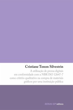 Cover A utilização de provas digitais em conformidade com a NBR ISO 12647-7 (eBook, ePUB)
