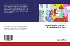 Leadership Effectiveness in Organizational Settings