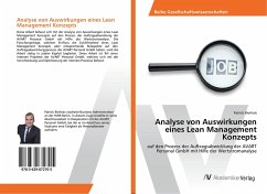 Analyse von Auswirkungen eines Lean Management Konzepts - Bierhals, Patrick