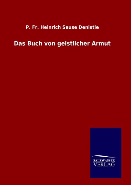 Das Buch von geistlicher Armut Das Buch von geistlicher Armut