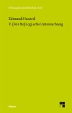 V. (Fünfte) Logische Untersuchung (eBook, PDF)