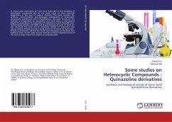 Some studies on Heterocyclic Compounds : Quinazoline derivatives