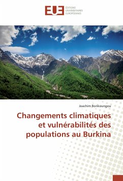 Changements climatiques et vulnérabilités des populations au Burkina - Bonkoungou, Joachim