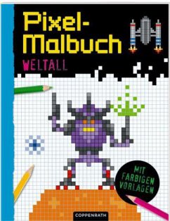 Pixel-Malbuch - Weltall - Graham, Oakley