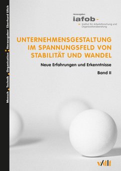 Cover Unternehmensgestaltung im Spannungsfeld von Stabilität und Wandel (eBook, ePUB)